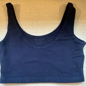 Navy Blue Brandy Melville  Top